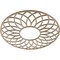 Ekena Millwork Cannes Wood Fretwork Pierced Ceiling Medallion, Hickory, 24"OD x 8 1/4"ID x 3/8"T CMWP24X24X0375CNHI - alternate 4